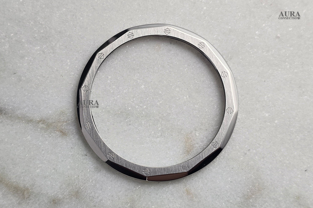 DUVAND Galaxy Watch Ultra 2 Bezel Ring & Strap – Kings GP 12-Sided Bezel + Kingsmaster 316L Steel Band | 47mm