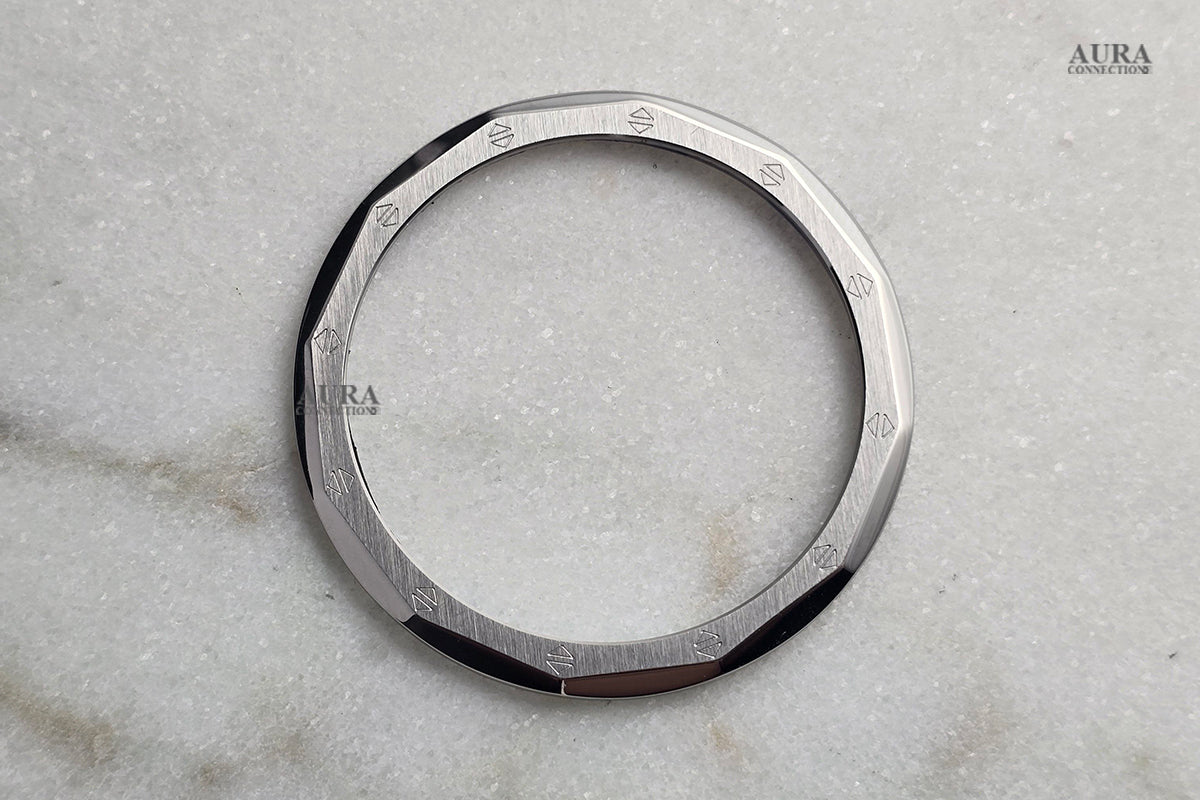 DUVAND Galaxy Watch Ultra 2 Bezel Ring & Strap – Kings GP 12-Sided Bezel + Kingsmaster 316L Steel Band | 47mm